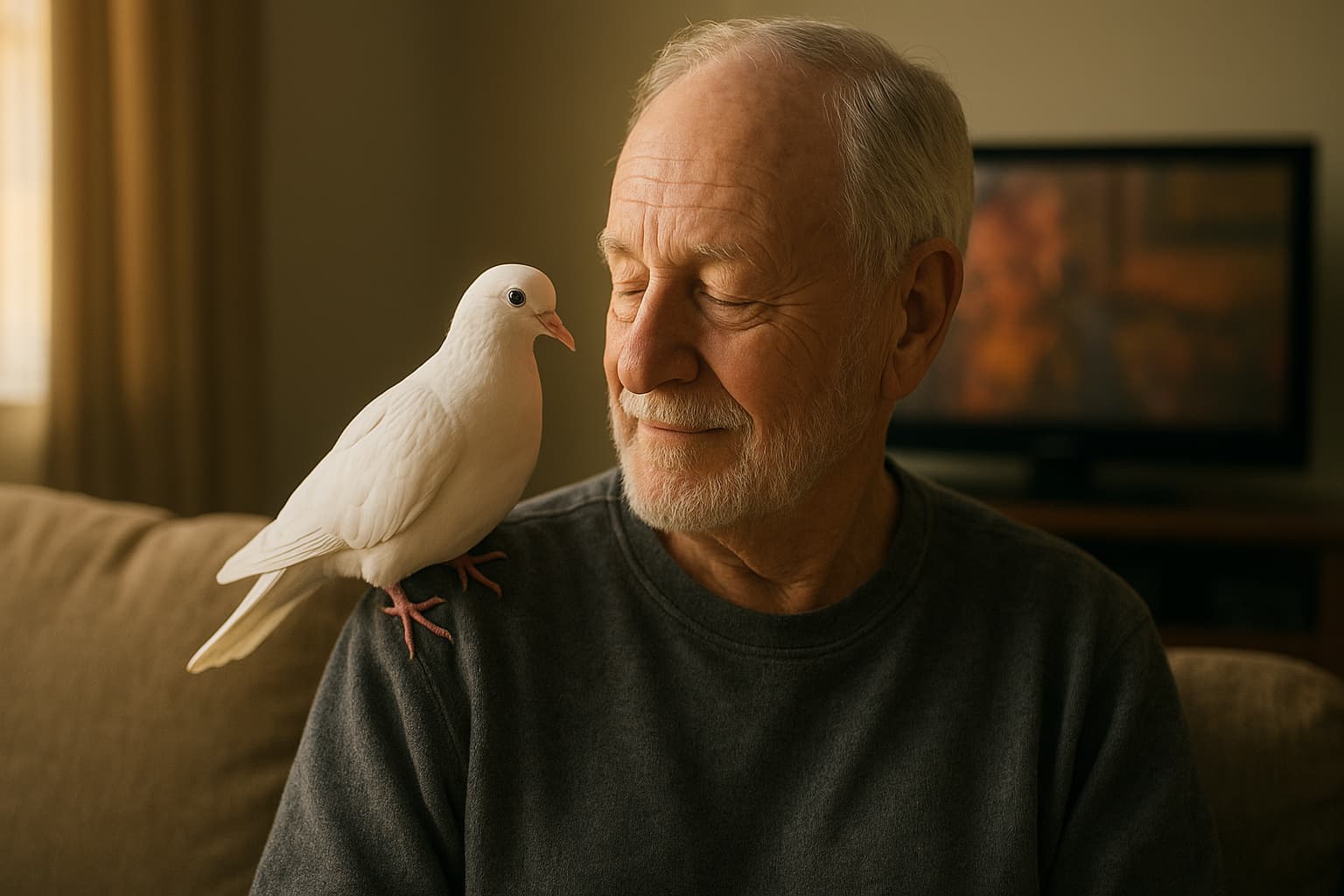 Sugar the Dove: A Feathered Friend Who Defied the Odds at 44 Years