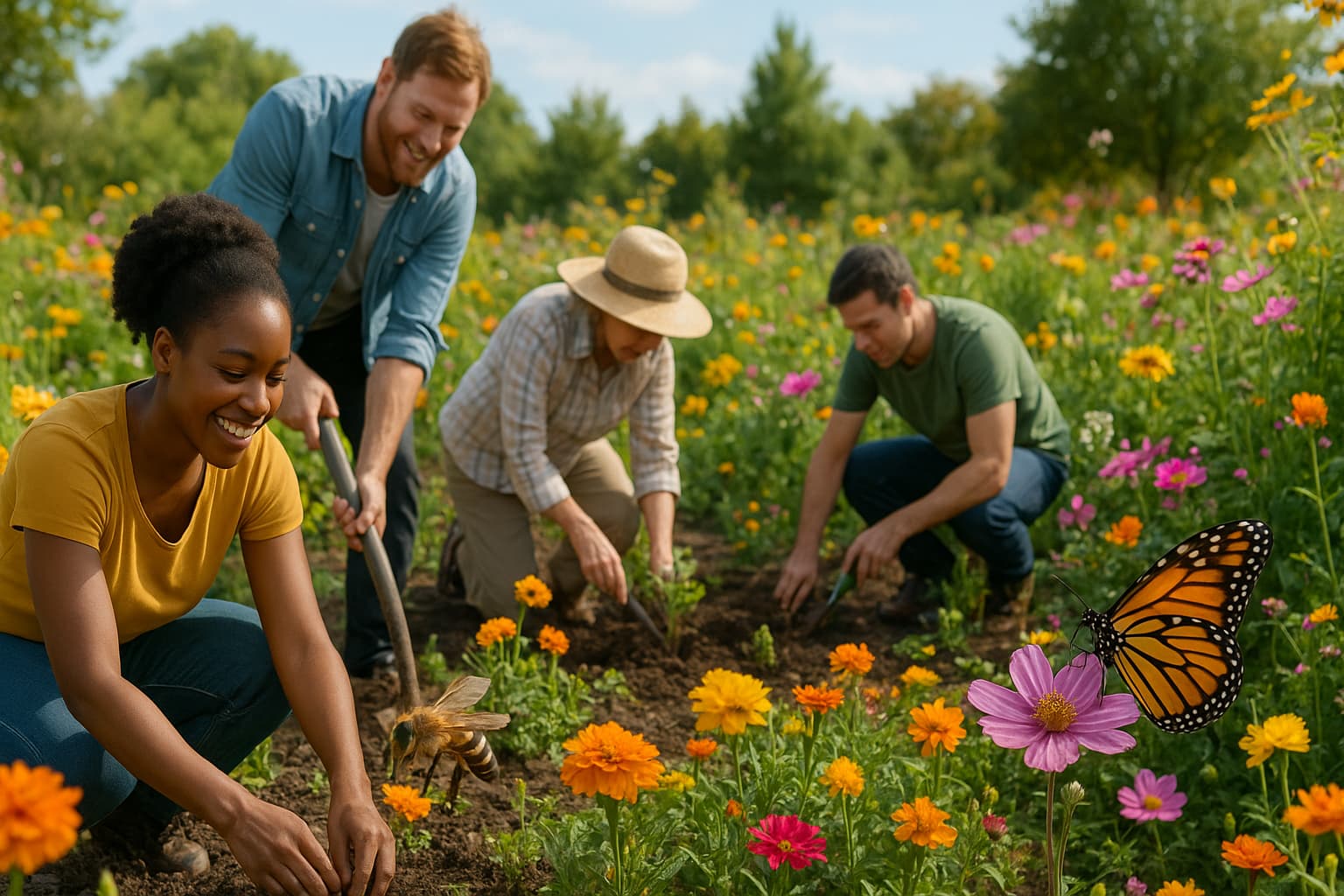 Buzzing Back to Life: How Communities are Reviving Our Pollinators