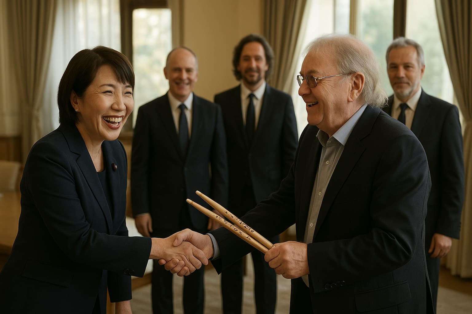 Deep Purple's Surprise Jam Session with Japan's Superfan Prime Minister!